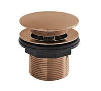 Balterley Push Down Bath Waste, 60mm (Unslotted) - Copper