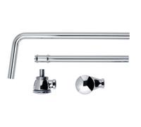 Balterley Push Down Exposed Bath Waste - Chrome