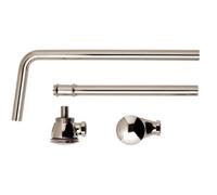 Balterley Push Down Exposed Bath Waste - Nickel