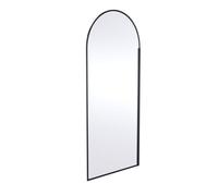 Balterley Ravenshall Contemporary Bathroom 8mm Glass Dunwooded Wetroom Screen, Matt Black, 1950 X 893 X 14mm