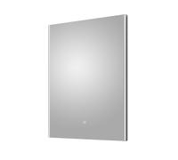 Balterley Rectangular LED Touch Sensor Mirror & Demister, 700mmx500mm - Chrome in Silver Balterley Silver