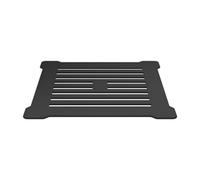 Balterley Resin Slimline Shower Tray Grill Waste With Trap & Top, Fast Flow Design - Black