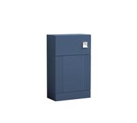 Balterley Retro Floor Standing Bathroom WC Toilet Unit - 500mm - Satin Blue Balterley Blue