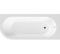 Balterley Right Hand Back to Wall Corner J Shaped Bath Tub Panel 1700mm in White Balterley White