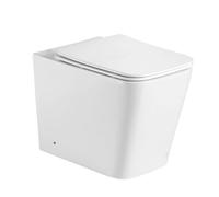 Balterley Rimless Close-Coupled Toilet Soft-Close Seat 560mm - White Balterley White