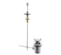 Balterley Round Basin Pop Up Waste, 83mm x 85mm - Chrome in Silver Balterley Silver