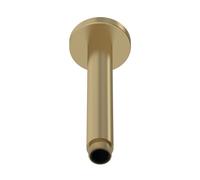 Balterley Shower Head Extension Arm, 200mm Round Extended Shower Arm Support, Ceiling Mounted Extension Arms for Bathroom Showerhead, Support Arms for Showerheads - 60 x 60 x 225mm (Brushed Brass)