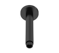 Balterley Round Ceiling Mount Shower Arm - 150mm - Matt Black Balterley Black