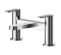 Balterley Round Deck Mounted Bath Filler Tap - Chrome in Silver Balterley Silver