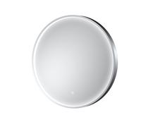 Balterley Round Inset Framed LED Mirror with Demister Pad, 600mm - Chrome in Silver Balterley Silver