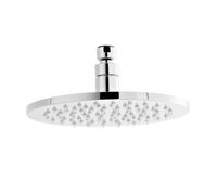 Round LED Fixed Shower Head, 200mm - Chrome