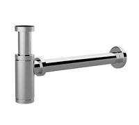 Round Minimalist Bottle Trap - Chrome