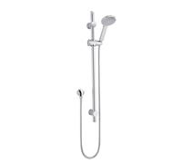 Balterley Contemporary Round Slide Rail Shower Kit With Water Saving Head And Outlet Elbow - Chrome