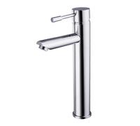 Balterley Round Tall Lever Mono Basin Mixer Tap Chrome in Silver Balterley Silver