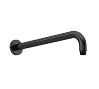 Balterley Round Wall Mount Shower Arm - 345mm - Matt Black