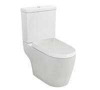 Balterley Semi Flush to Wall WC Toilet & Cistern, Dual Flush 795x410mm - White Balterley White
