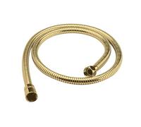 Balterley Shower Hose 1.5m, Replacement Shower Hose, Flexible & Anti Kink, Stain & Rust Resistant, High Pressure Resistance, Standard Fitting for Taps & Showerheads - 15 x 15 x 1500mm (Brushed Brass)