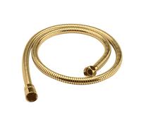 Balterley Shower Hose 1.5m, Replacement Shower Hose, Flexible & Anti Kink, Stain & Rust Resistant, High Pressure Resistance, Standard Fitting for Taps & Showerheads - 15 x 15 x 1500mm (Brushed Brass)