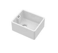 Single Bowl (205mm High Walls) Belfast Kitchen Sink with Overflow, 460mm