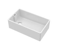 Balterley Single Bowl Belfast Kitchen Sink with Overflow 795 x 460 x 245mm in White Balterley White