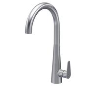 Balterley Situla Kitchen Mono Mixer Tap Single Lever Brushed Nickel 398mm in Metallics Balterley Metallics