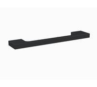 Balterley Slimline D Shape Furniture Handle 8 x 128 mm - Matt Black in Silver Balterley Silver