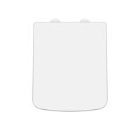 Balterley Square Soft Close Toilet Seat Top Fix White Balterley White