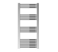 Balterley Straight Heated Heated Towel Rail Radiator, 344W, 500 x 1100mm, Chrome