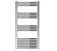 Balterley Straight Heated Towel Rail Radiator, 440W, 600 x 1200mm, Chrome in Silver Balterley Silver