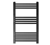Balterley Straight Heated Towel Rail Radiator, 239W, 500 x 800mm, Anthracite in Grey Balterley Grey