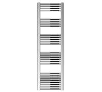 Balterley Straight Heated Towel Rail Radiator, 383W, 400 x 1800mm, Chrome in Silver Balterley Silver