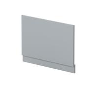 Balterley Straight Reversible Bath End Panel & Plinth - 800mm - Satin Grey Balterley Grey