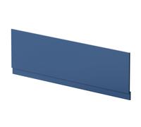 Balterley Front Bath Panel Covering with Plinth 1800mm, MDF Bath Panels, Satin Finish, Straight Front Bathroom Panels for Bathtub, Water Resistant Side Panel for Bathroom Baths (Blue)