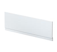Balterley Front Bath Panel Covering with Plinth 1800mm, MDF Bath Panels, Satin Finish, Straight Front Bathroom Panels for Bathtub, Water Resistant Side Panel for Bathroom Baths (White)