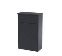Traditional Floor Standing WC Unit , 500mm - Soft Black