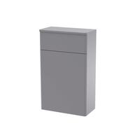 Traditional Floor Standing WC Unit , 500mm - Satin Grey