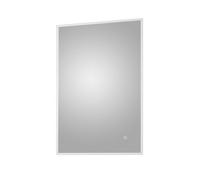 Balterley Talke Rectangular Led Illuminated Touch Sensor Minimalist Mirror With Demister, 700 X 500mm