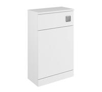 Balterley Tean Square Floor Standing Wc Back To Wall Toilet Unit, 600mm, White