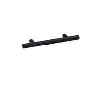 Balterley Textured Knurled Bar Furniture Handle 12 x 96 mm - Matt Black Balterley Black