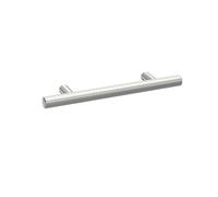 Balterley Textured Knurled Bar Furniture Handle 12 x 96 mm - Satin Chrome in Silver Balterley Silver