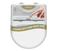 Balterley Toilettendeckel Mit Absenkautomatik, 36.6 x 45.3 x 4.8 cm, Weiß