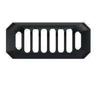 Balterley Traditional Basin Grill Overflow Cover Matt Black 26mm x 50mm Balterley Black