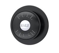 Balterley Traditional Dual Flush Push Button - 72mm - Matt Black