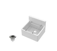 Balterley Traditional Fireclay Cleaner Sink With Waste - 455 X 362 X 396mm