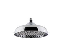 Balterley Traditional Fixed Shower Head 300mm, High Flow Round Design, Suits Wall or Ceiling Arms - Chrome Finish