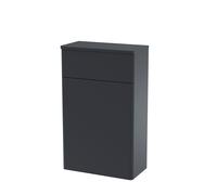 Balterley Traditional Floor Standing WC Unit Soft Black 500mm in Grey Balterley Grey