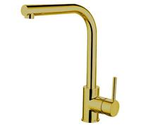 Balterley Traditional Single Lever Kitchen Mixer Tap, Brushed Gold Balterley Gold