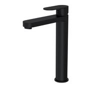 Balterley Trescott Round Tall Mono Basin Mixer Tap - Matt Black