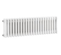 Balterley Triple Column Traditional Radiator 300 x 999mm - High Gloss White Balterley White