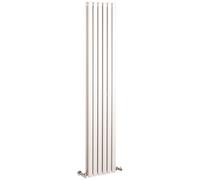 Vertical Double Panel Radiator 3638 BTU Gloss White 1800 x 354mm Balterley White One Size